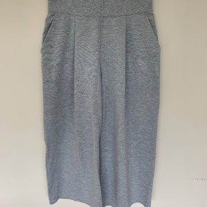 Lululemon cropped wide leg pants
